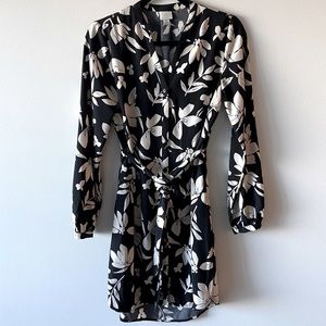 Long Sleeve Button Up Dress